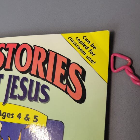 Bible Stories about Jesus Activities Book by Darlene Hoffa 1995 Paperback Kids - Picture 14 of 16